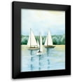 thumbnail image 1 of Popp, Grace 12x14 Black Modern Framed Museum Art Print Titled - Afternoon Sail II, 1 of 5