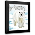 thumbnail image 1 of Popp, Grace 12x14 Black Modern Framed Museum Art Print Titled - Arctic Animal II, 1 of 5