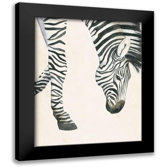 Popp, Grace 12x14 Black Modern Framed Museum Art Print Titled - At Your Feet III