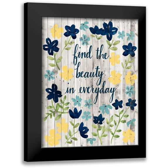 Popp, Grace 12x14 Black Modern Framed Museum Art Print Titled - Cottage Inspiration II
