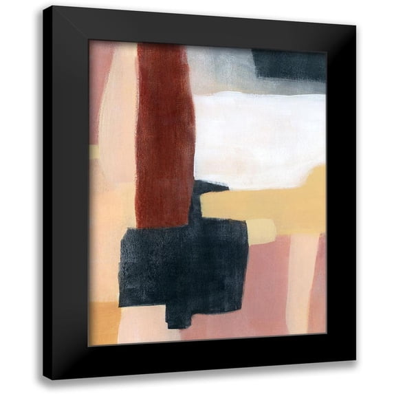 Popp, Grace 12x14 Black Modern Framed Museum Art Print Titled - Summer Fruit III