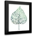 thumbnail image 1 of Popp, Grace 12x14 Black Modern Framed Museum Art Print Titled - Veiled Leaf I, 1 of 5
