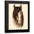 thumbnail image 1 of Popp, Grace 12x14 Black Modern Framed Museum Art Print Titled - Watercolor Barn Animals II, 1 of 5