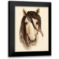 thumbnail image 1 of Popp, Grace 12x14 Black Modern Framed Museum Art Print Titled - Watercolor Barn Animals I, 1 of 5