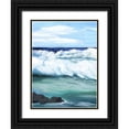 thumbnail image 1 of Popp, Grace 12x14 Black Ornate Wood Framed with Double Matting Museum Art Print Titled - Barrel Break I, 1 of 4