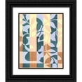 thumbnail image 1 of Popp, Grace 12x14 Black Ornate Wood Framed with Double Matting Museum Art Print Titled - Checkered Cutting II, 1 of 4