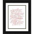 thumbnail image 1 of Popp, Grace 12x14 Black Ornate Wood Framed with Double Matting Museum Art Print Titled - Lots of Love II, 1 of 4
