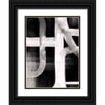 thumbnail image 1 of Popp, Grace 12x14 Black Ornate Wood Framed with Double Matting Museum Art Print Titled - Watercolor Highways III, 1 of 4
