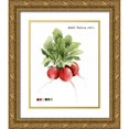 thumbnail image 1 of Popp, Grace 12x14 Gold Ornate Wood Framed with Double Matting Museum Art Print Titled - Root Vegetable IV, 1 of 4