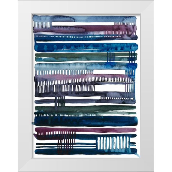 Popp, Grace 12x14 White Modern Wood Framed Museum Art Print Titled - Collapse II