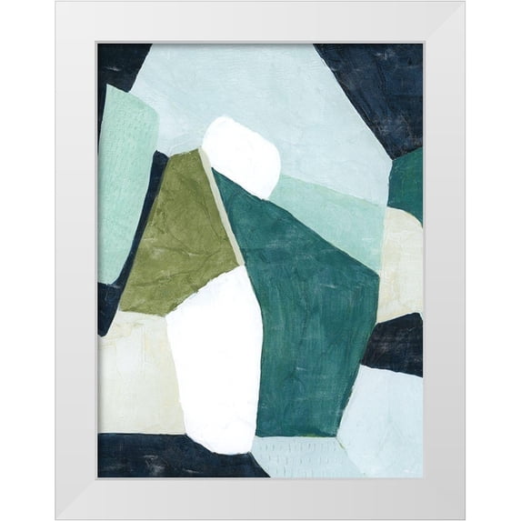 Popp, Grace 12x14 White Modern Wood Framed Museum Art Print Titled - Dirty Martini II