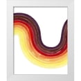 thumbnail image 1 of Popp, Grace 12x14 White Modern Wood Framed Museum Art Print Titled - Heatwave I, 1 of 4