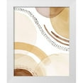 thumbnail image 1 of Popp, Grace 12x14 White Modern Wood Framed Museum Art Print Titled - Rearranged Refraction I, 1 of 4