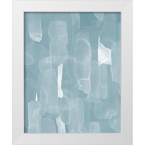 Popp, Grace 12x14 White Modern Wood Framed Museum Art Print Titled - Smoke Stack I