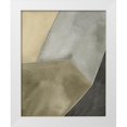 thumbnail image 1 of Popp, Grace 12x14 White Modern Wood Framed Museum Art Print Titled - Tectonic Shift IV, 1 of 4