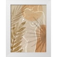 thumbnail image 1 of Popp, Grace 12x14 White Modern Wood Framed Museum Art Print Titled - Terracotta Shadows II, 1 of 4