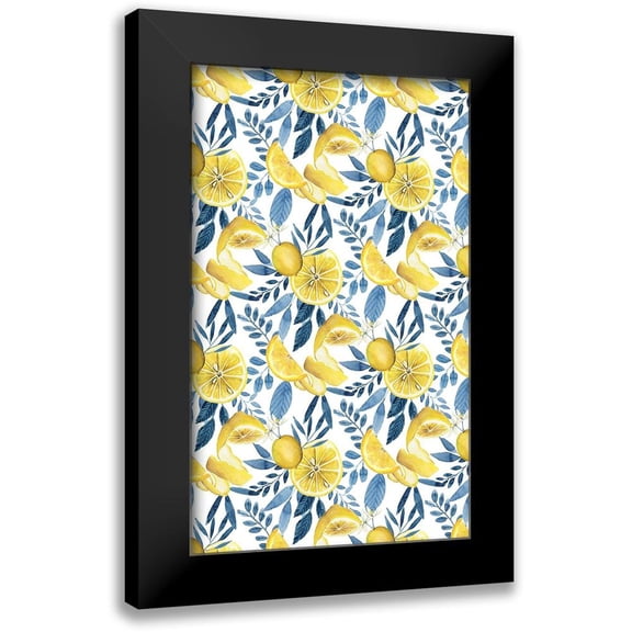 Popp, Grace 12x18 Black Modern Framed Museum Art Print Titled - Citrus Sayings Collection E