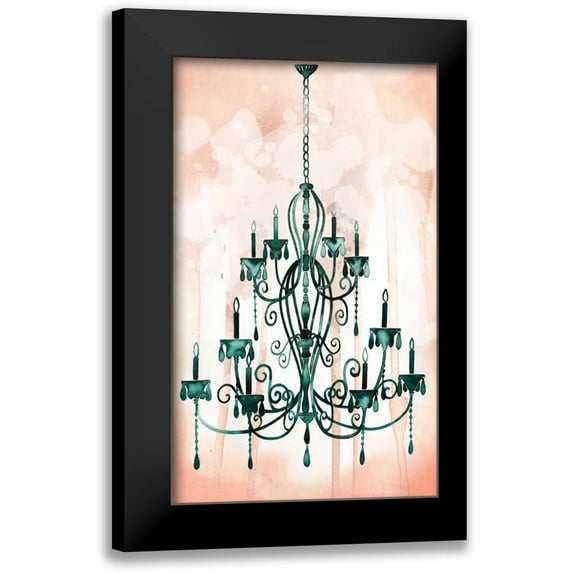 Popp, Grace 12x18 Black Modern Framed Museum Art Print Titled - La Lumier II