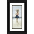 thumbnail image 1 of Popp, Grace 12x24 Black Ornate Wood Framed with Double Matting Museum Art Print Titled - Beach Beauty II, 1 of 4
