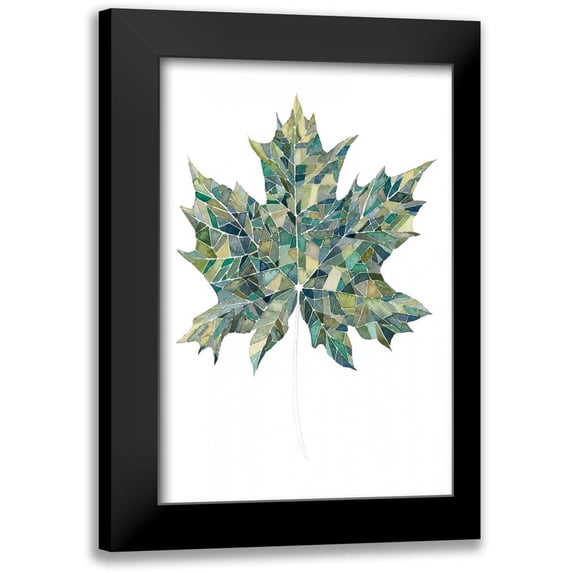 Popp, Grace 13x18 Black Modern Framed Museum Art Print Titled - Verdant Details II