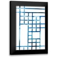 thumbnail image 1 of Popp, Grace 13x18 Black Modern Framed Museum Art Print Titled - Watercolor Bleed Pattern III, 1 of 5