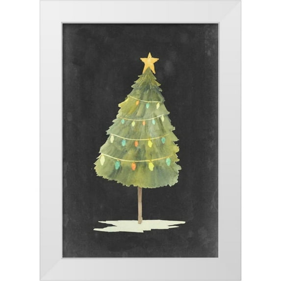 Popp, Grace 13x18 White Modern Wood Framed Museum Art Print Titled - Christmas Glow I