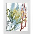 thumbnail image 1 of Popp, Grace 14x18 White Modern Wood Framed Museum Art Print Titled - Seaweed Flow II, 1 of 4