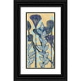 thumbnail image 1 of Popp, Grace 14x24 Black Ornate Wood Framed with Double Matting Museum Art Print Titled - Chromatic Floral Mix II, 1 of 4