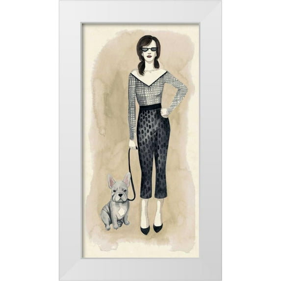 Popp, Grace 14x24 White Modern Wood Framed Museum Art Print Titled - The Best Accessory III