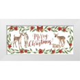 thumbnail image 1 of Popp, Grace 14x8 White Modern Wood Framed Museum Art Print Titled - Yuletide Darlings Collection D, 1 of 4