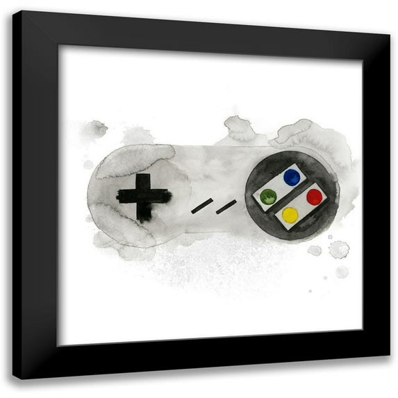 Popp, Grace 15x15 Black Modern Framed Museum Art Print Titled - Gamer II