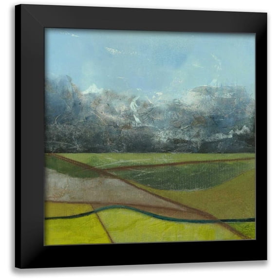 Popp, Grace 15x15 Black Modern Framed Museum Art Print Titled - Mountain Memory II