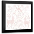 thumbnail image 1 of Popp, Grace 15x15 Black Modern Framed Museum Art Print Titled - Otomi Inspired Christmas II, 1 of 5