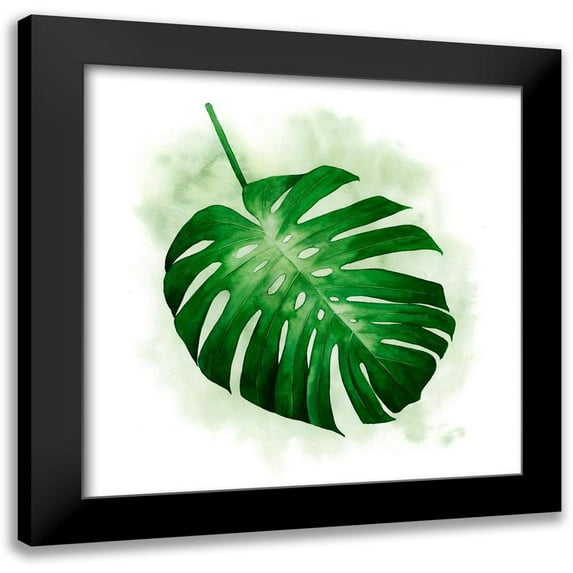 Popp, Grace 15x15 Black Modern Framed Museum Art Print Titled - Palm Wash I