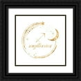 thumbnail image 1 of Popp, Grace 15x15 Black Ornate Wood Framed with Double Matting Museum Art Print Titled - Gilded Astrology IX, 1 of 4