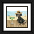 thumbnail image 1 of Popp, Grace 15x15 Black Ornate Wood Framed with Double Matting Museum Art Print Titled - Lets Go for a Boardwalk IV, 1 of 4
