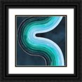 thumbnail image 1 of Popp, Grace 15x15 Black Ornate Wood Framed with Double Matting Museum Art Print Titled - Mid Century Current II, 1 of 4