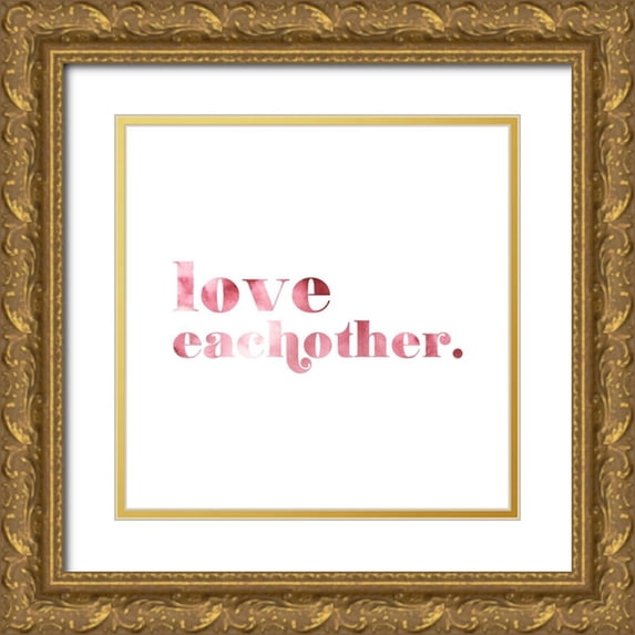 Popp, Grace 15x15 Gold Ornate Wood Framed with Double Matting Museum Art Print Titled - Better World II