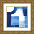 thumbnail image 1 of Popp, Grace 15x15 Gold Ornate Wood Framed with Double Matting Museum Art Print Titled - Inlet Falls IV, 1 of 4