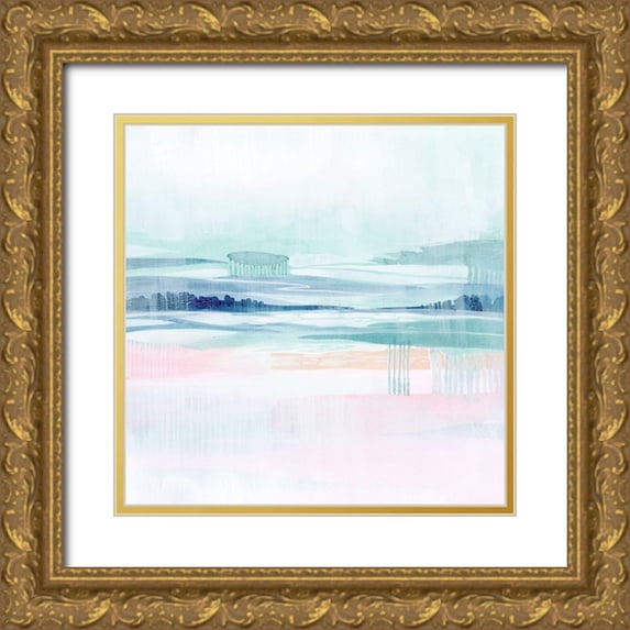 Popp, Grace 15x15 Gold Ornate Wood Framed with Double Matting Museum Art Print Titled - Patience II