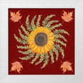thumbnail image 1 of Popp, Grace 15x15 White Modern Wood Framed Museum Art Print Titled - Autumn Floral I, 1 of 4