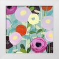 thumbnail image 1 of Popp, Grace 15x15 White Modern Wood Framed Museum Art Print Titled - Poppy Strata III, 1 of 4