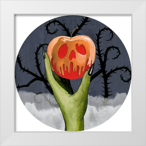 Popp, Grace 15x15 White Modern Wood Framed Museum Art Print Titled - Spooky Night Collection C