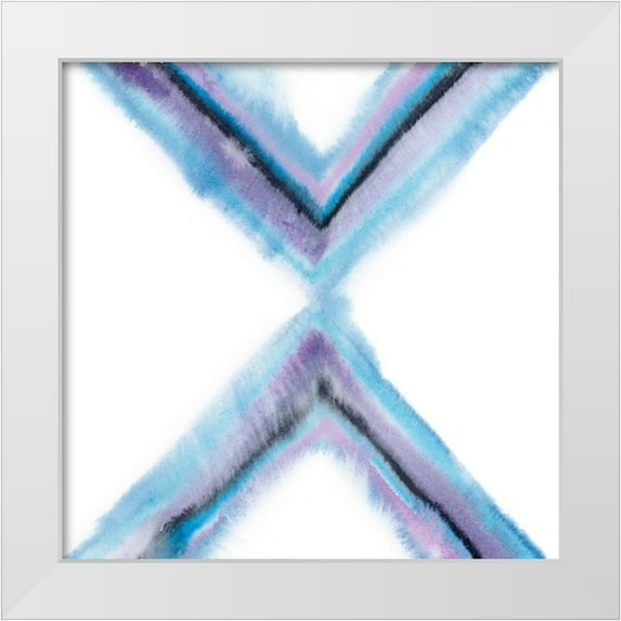 Popp, Grace 15x15 White Modern Wood Framed Museum Art Print Titled - Touching Twilight I