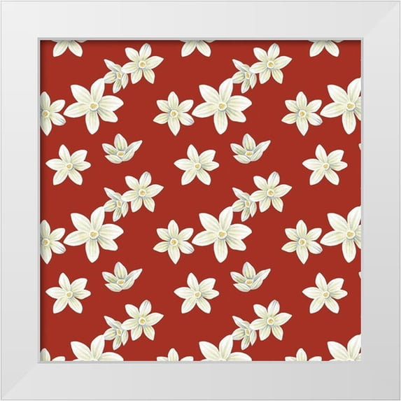 Popp, Grace 15x15 White Modern Wood Framed Museum Art Print Titled - Yuletide Darlings Collection G