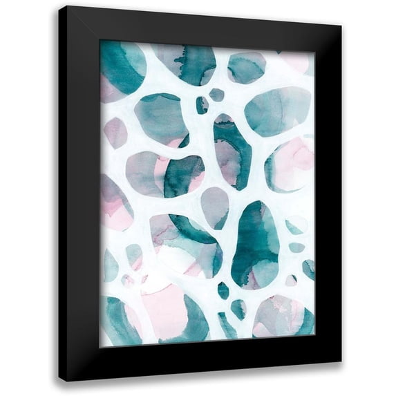 Popp, Grace 15x18 Black Modern Framed Museum Art Print Titled - Asteroid Break I