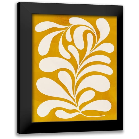 Popp, Grace 15x18 Black Modern Framed Museum Art Print Titled - Goldenrod I