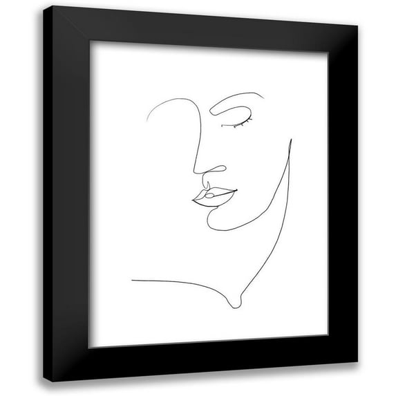 Popp, Grace 15x18 Black Modern Framed Museum Art Print Titled - Memory of Her I