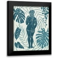 thumbnail image 1 of Popp, Grace 15x18 Black Modern Framed Museum Art Print Titled - Moon Gazer III, 1 of 5