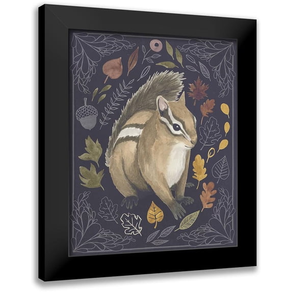 Popp, Grace 15x18 Black Modern Framed Museum Art Print Titled - Rainbow Harvest III